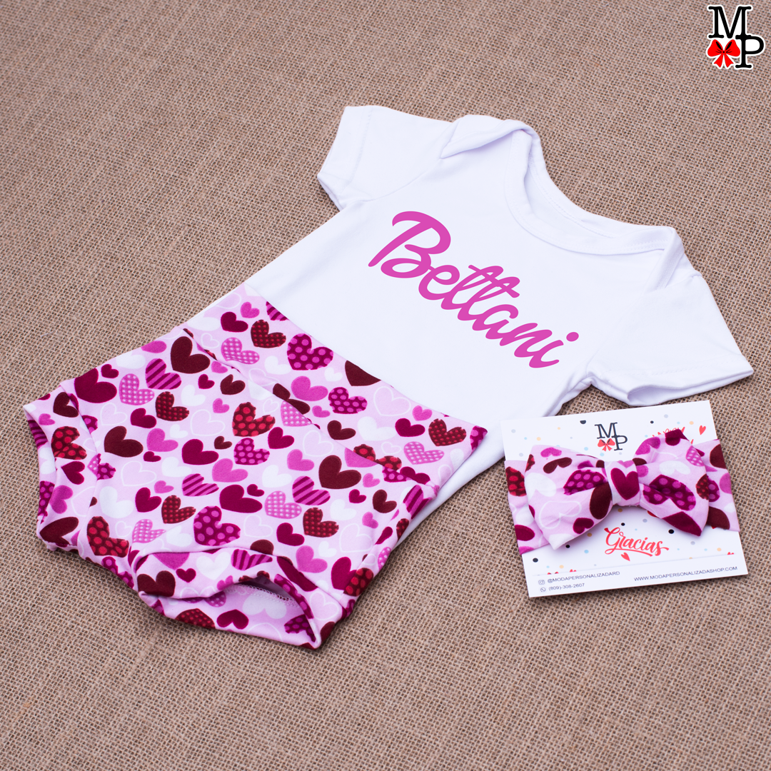 Set de Bummies para bebes, Colección Pink Lover