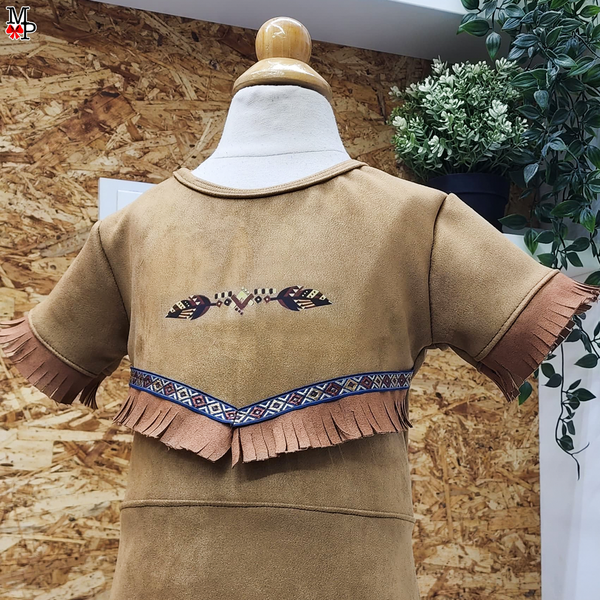 Vestido Nativa para niñas, Taina disponible tallas desde 12 meses hasta #12