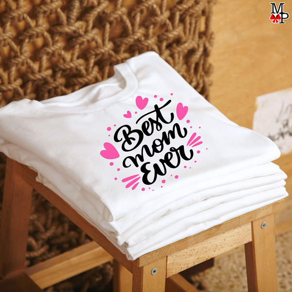 Camiseta personalizada Combinadas con mama, Best Mom Ever