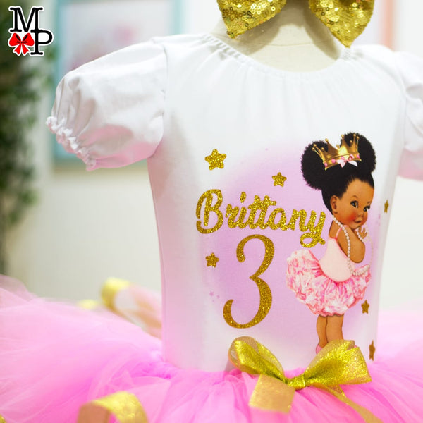 Leotardo personalizado inspirado de Bebe Morena, Afro baby